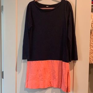 J.Crew color block shift dress